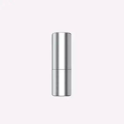 1 Round Magnetic Refillable Aluminum Lipstick (LS8804), cosmetic packaging
