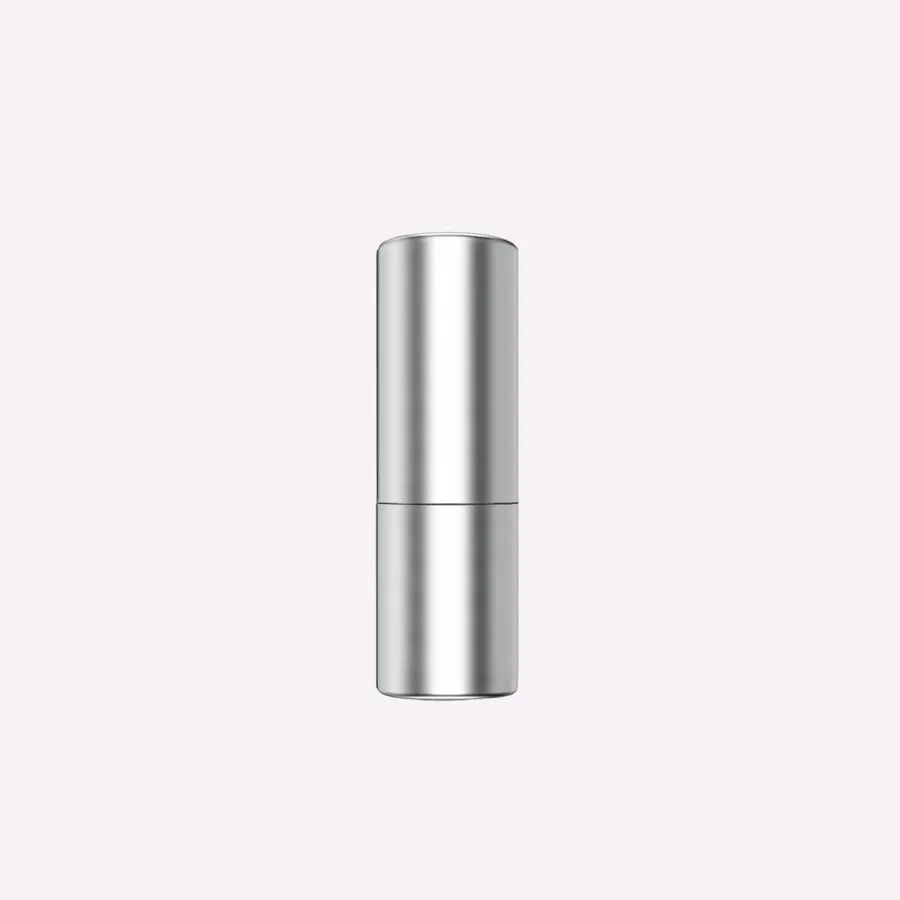 1 Round Magnetic Refillable Aluminum Lipstick (LS8804), cosmetic packaging