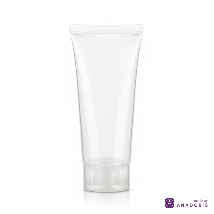 Typical general cap tube for private label cosmetics, (representative image)