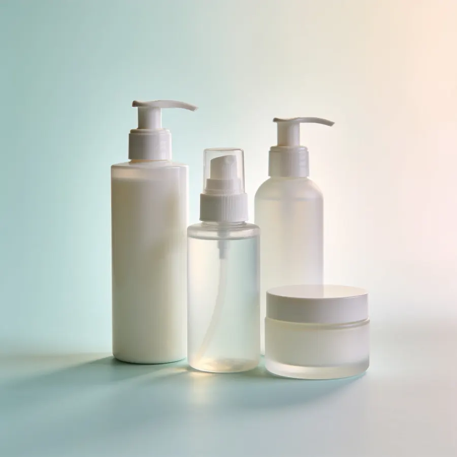 Typical general / essence pump for private label cosmetics, (representative image)