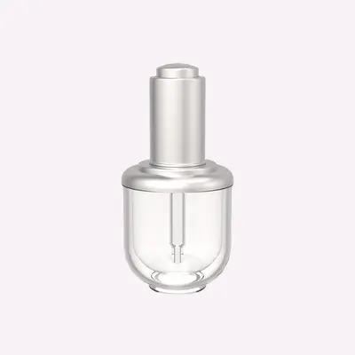A-0700 Square Dropper 30 ml, cosmetic packaging