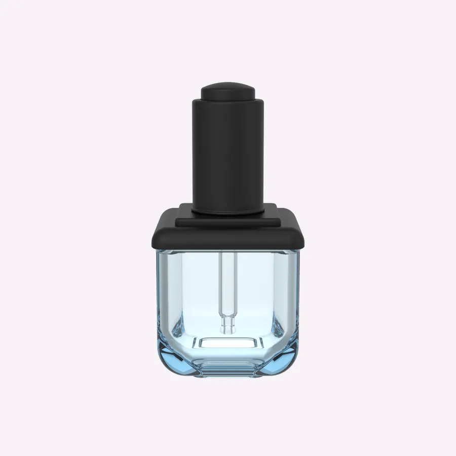 A-1100 Square Dropper 30 ml, cosmetic packaging