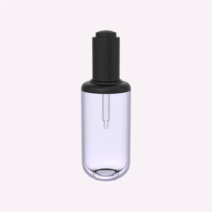 A-1200 Round Dropper 40 ml, cosmetic packaging