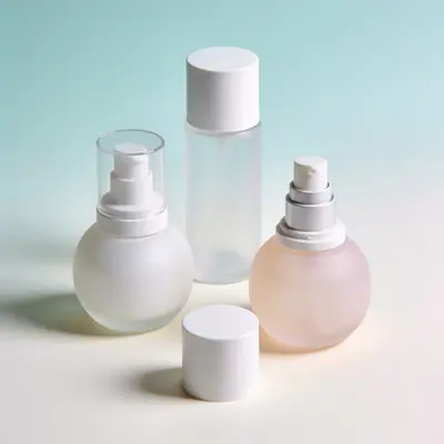 Typical airless for private label cosmetics, (representative image)