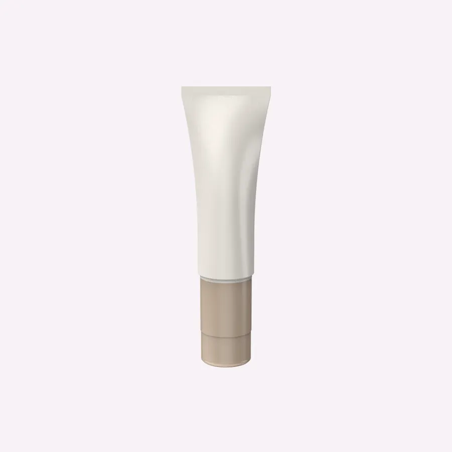 Dual Cap Dropper Tube 30PI (YW), cosmetic packaging