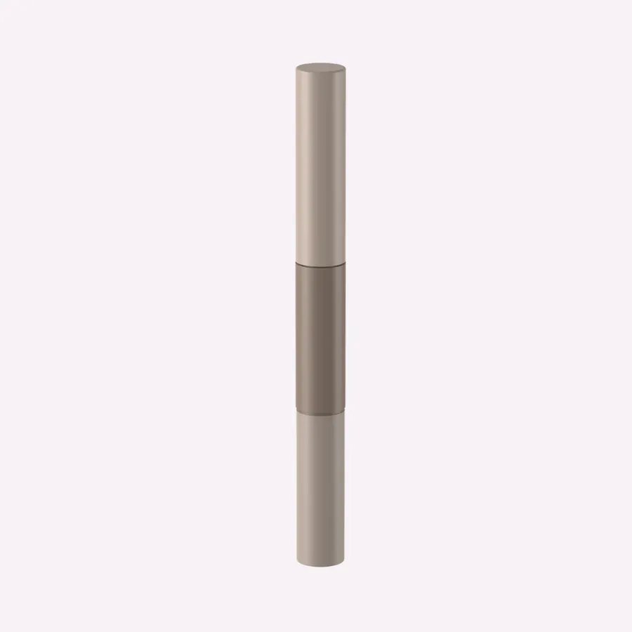 Duo Eyebrow Pencil Shadow-YW-0.2G+0.5G, cosmetic packaging