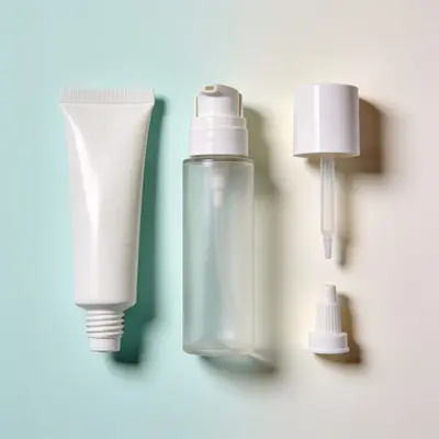 Typical flip top cap tube for private label cosmetics, (representative image)