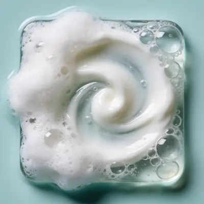 Foam-to-Gommage Pore Refining Cleanser texture