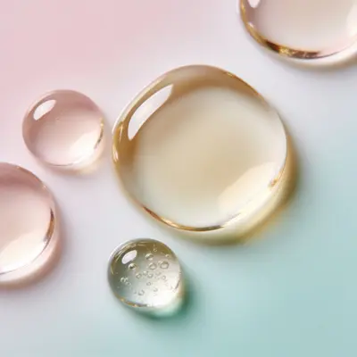 Green Bean Retinal Cooling Serum texture