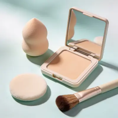 Typical tools / brushes for private label cosmetics, (representative image)