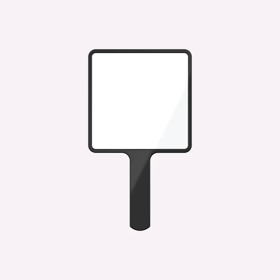 Hand Mirror Square M, cosmetic packaging