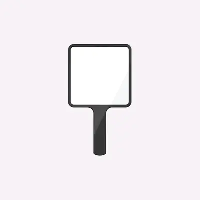 Hand Mirror Square S, cosmetic packaging