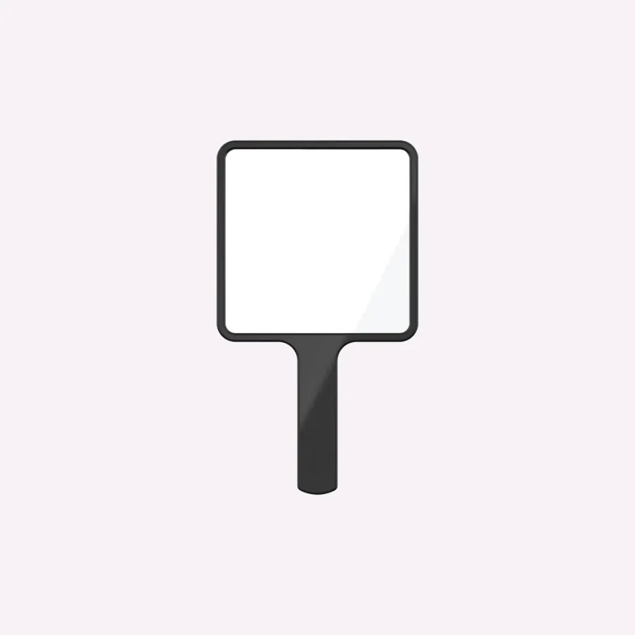 Hand Mirror Square S, cosmetic packaging