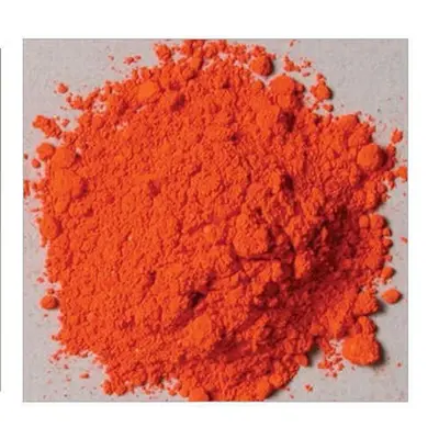 Matte Orange Oxide Pigment Powder, bulk cosmetic raw material