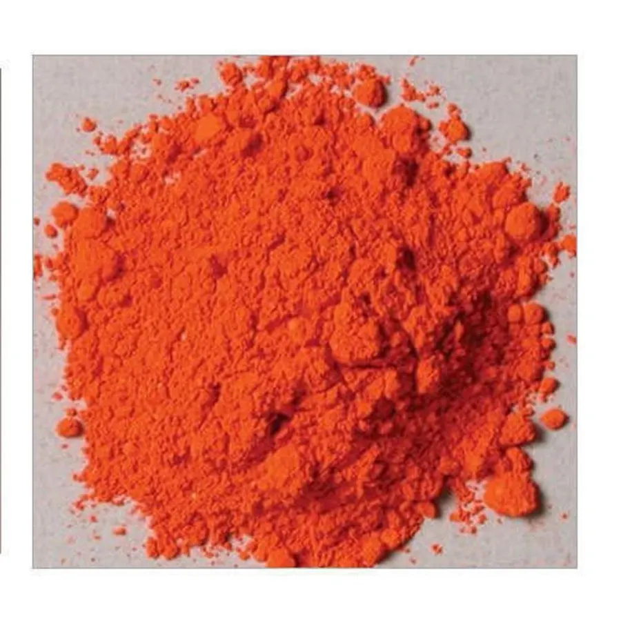 Matte Orange Oxide Pigment Powder, bulk cosmetic raw material
