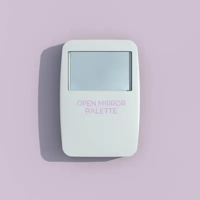 Open Mirror Palette 4.5, cosmetic packaging