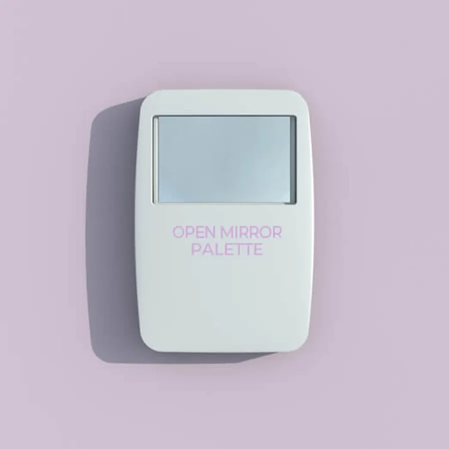 Open Mirror Palette 4.5, cosmetic packaging