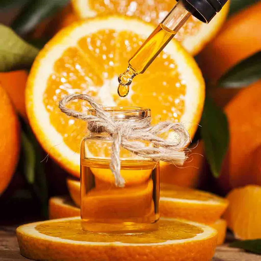Orange Flavor Oil, bulk cosmetic raw material