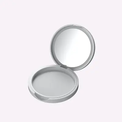 Round Compact-M0400-10G, cosmetic packaging