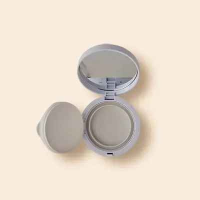 Round Cushion Compact 15 (CP002), cosmetic packaging