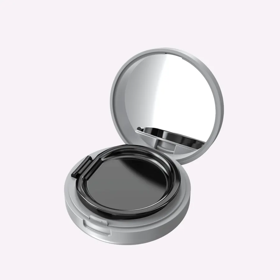 Round Cushion Compact-AC-Mesh, cosmetic packaging