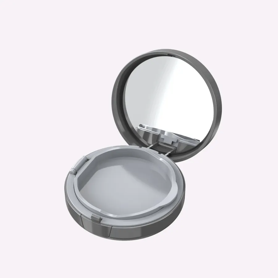 Round Cushion Compact-M1000-15G, cosmetic packaging