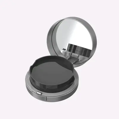 Round Cushion Compact-M1300-10G, cosmetic packaging