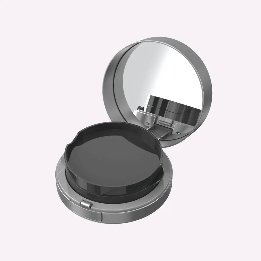 Round Cushion Compact-M1300-10G, cosmetic packaging