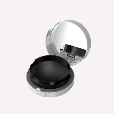 Round Cushion Compact-M1301-10G, cosmetic packaging