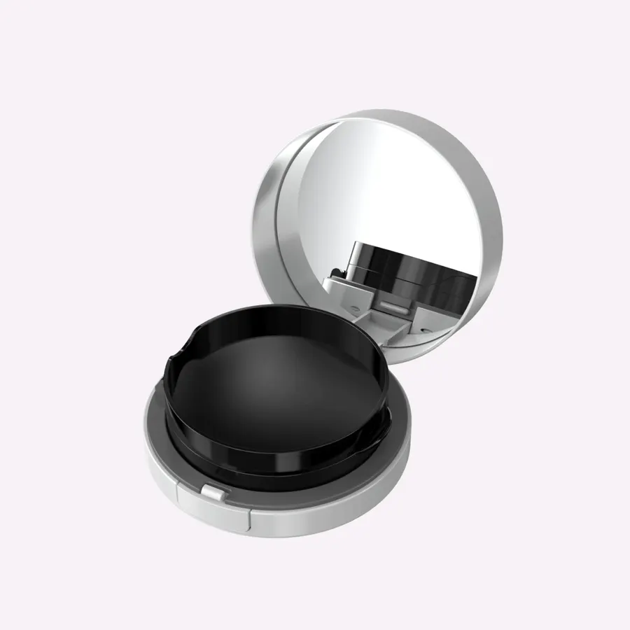 Round Cushion Compact-M1301-10G, cosmetic packaging
