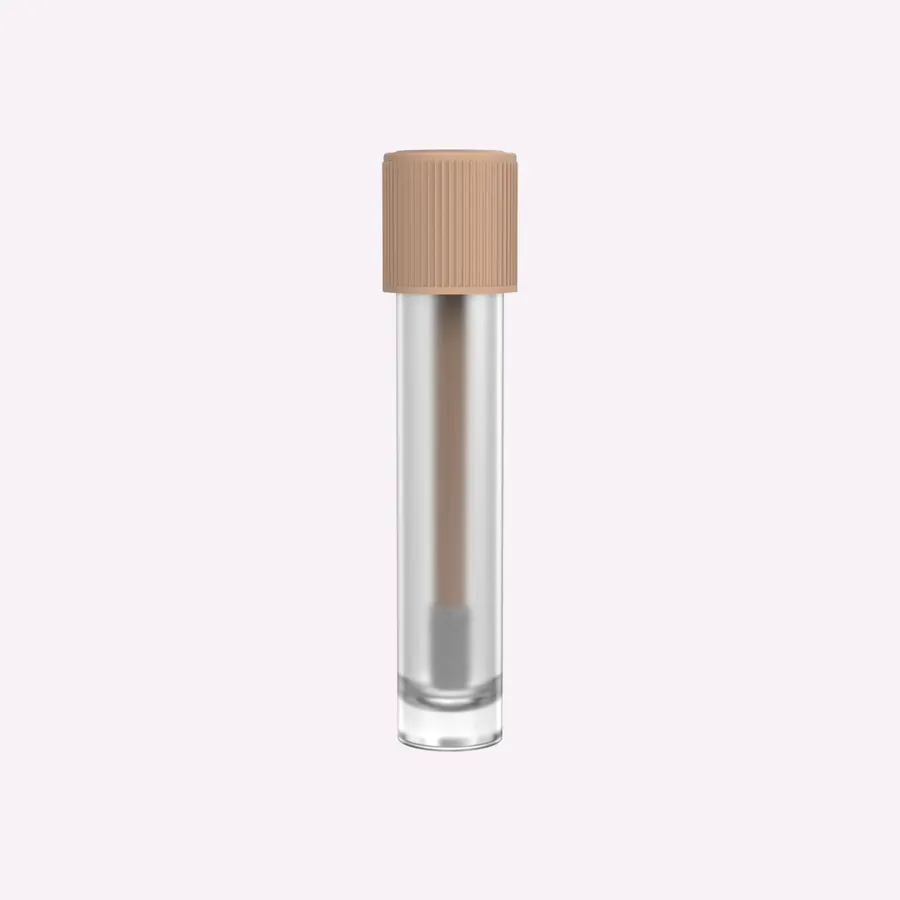 Round Lip Gloss, cosmetic packaging