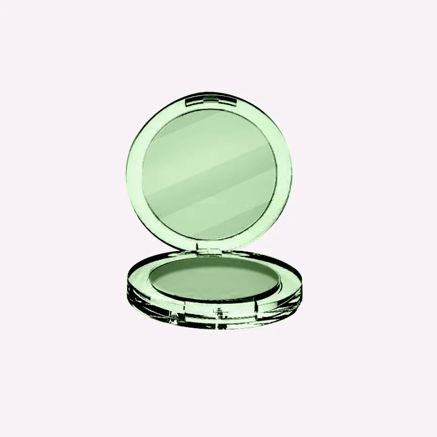 Round Transparent Compact (RC8814), cosmetic packaging