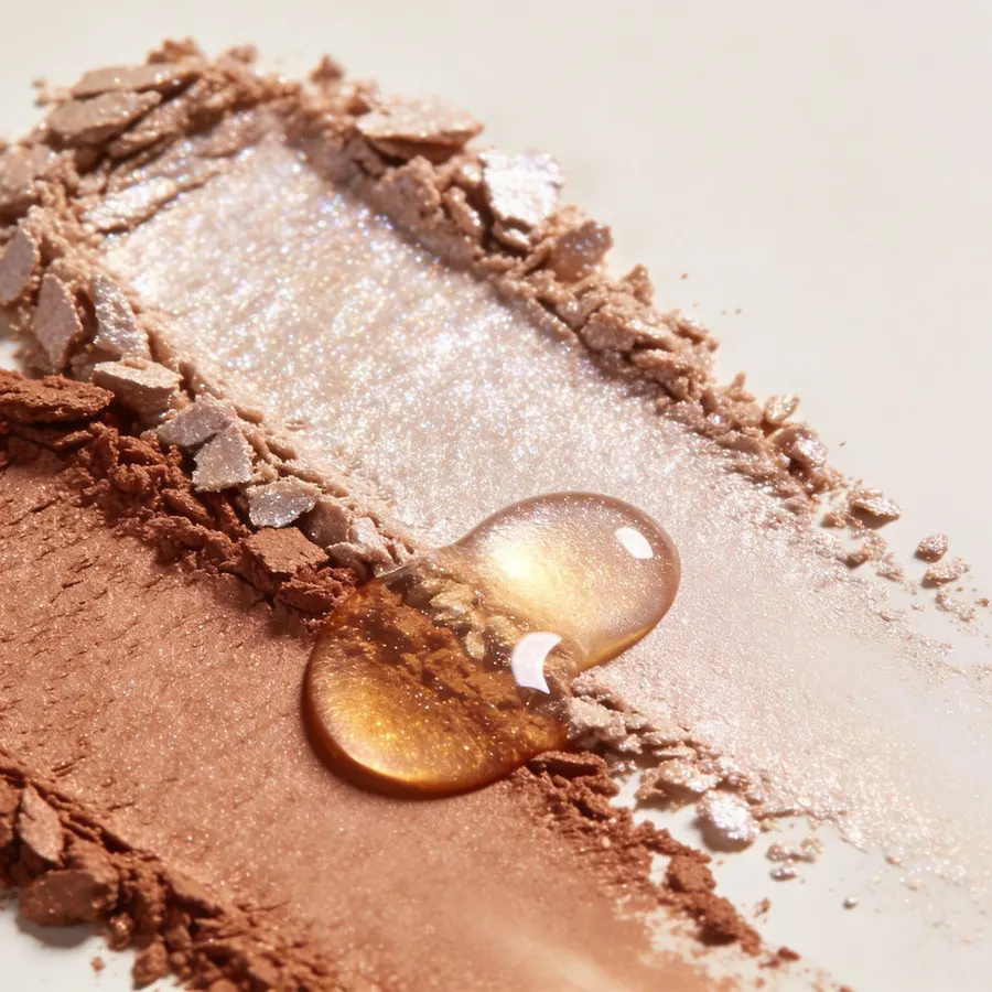 Sheer Sunlit Serum Bronzer texture