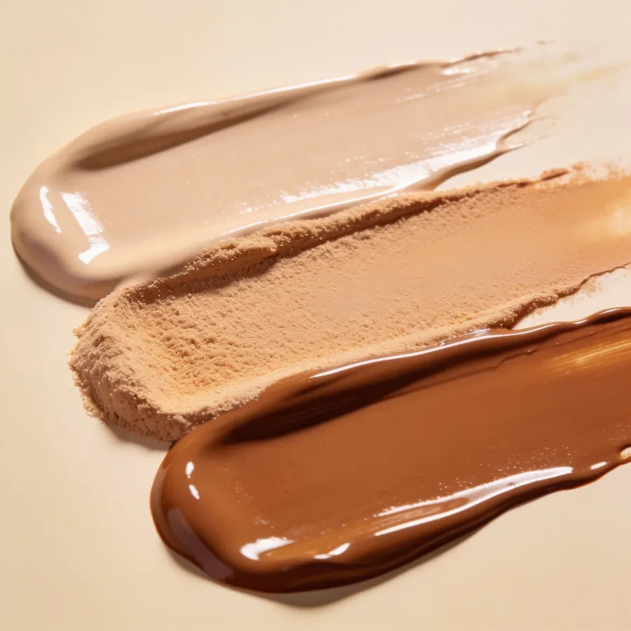 Silky Skin-Care Radiant Fluid Foundation texture