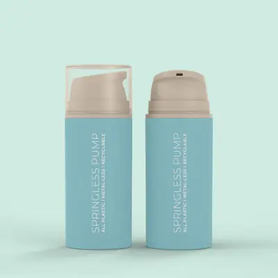 Springless Jumbo Pump 100, cosmetic packaging