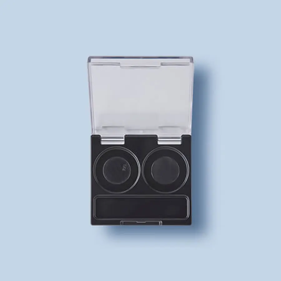 Square 2 Hole Palette 1.2 (PL001), cosmetic packaging