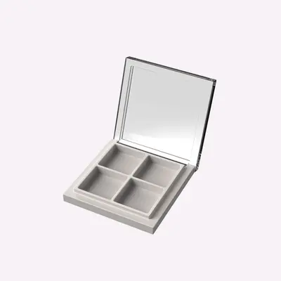 Square Multi Palette-S0702-4HOLE-8G, cosmetic packaging