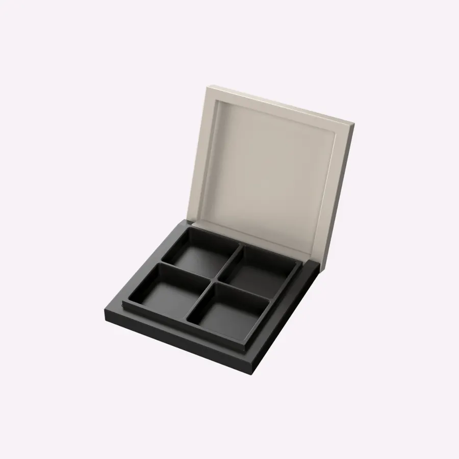Square Multi Palette-S0703-4HOLE-8G, cosmetic packaging
