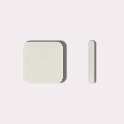 Square NBR Puff, cosmetic packaging