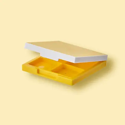 Square Palette 6 (PL001), cosmetic packaging