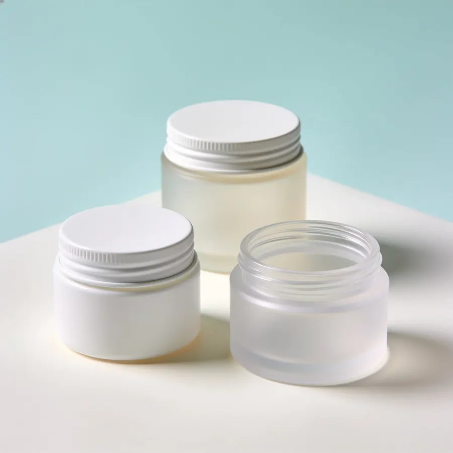 Typical plastic single wall jar for private label cosmetics, (representative image)