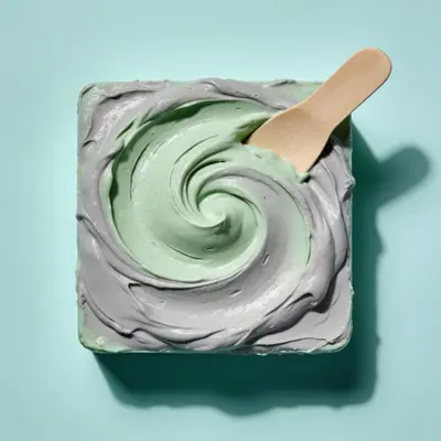 Turmeric Cooling Cream Mask texture